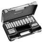 Coffret douil 1/2' longues 12p mm 16pc - FACOM S.404AE