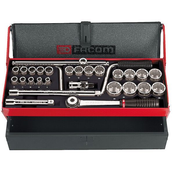 Coffret douille 1/2 12 pans mm - FACOM S.442EP