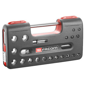 Coffret douilles 1/2' 6pt 22pc - FACOM SL.DBOX4