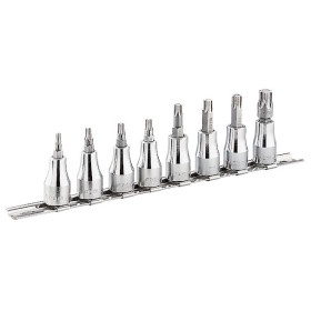Jeu de 8 douilles tournevis TORX en rack - FACOM SX.41