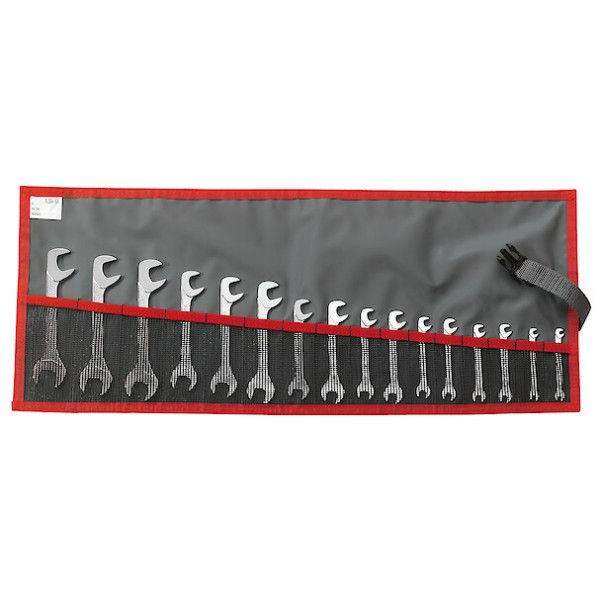 Jeu 16 cles fourche micro mm - FACOM 34.JL16T