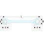 Cle poly cliq 12x14 + 13x15 - FACOM 64C.S3