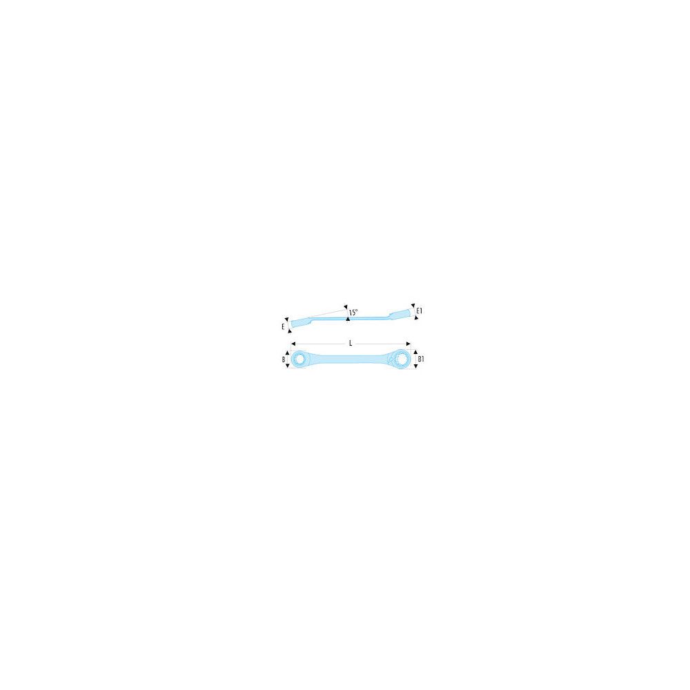 CLE PLATE A oeil FACOM 65.25x27 neuf EUR 69,90 - PicClick FR
