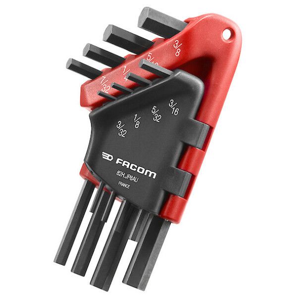 Jeu etui 8 cles males - FACOM 82H.JP8AU