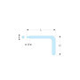 Cle male coudee isolee 6 mm - FACOM 83.6AVSE