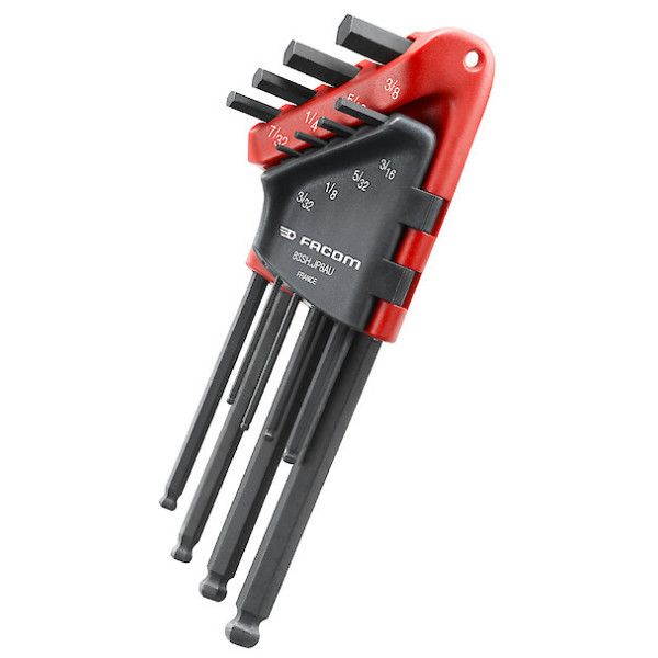 Jeu etui 8 cles males en pouces - FACOM 83SH.JP8AU
