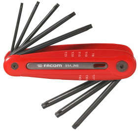Jeu monture 8 males torx tr - FACOM 89R.JM8