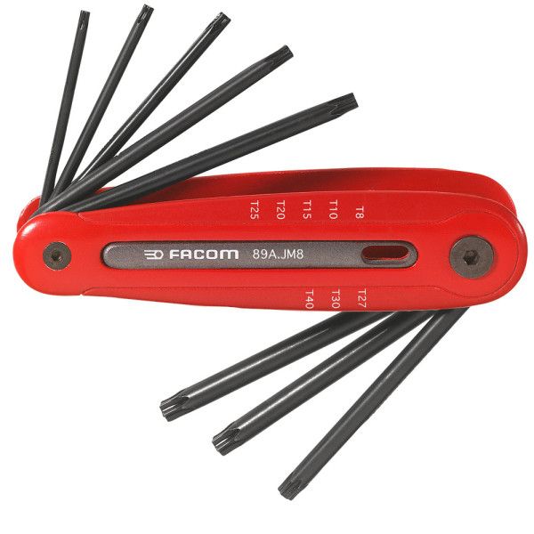 Jeu monture 8 males torx tr - FACOM 89R.JM8