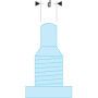 Jeu de 2 ergots de rechange - FACOM 126.E50