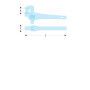 Cle serre-tube 90  en bout 18' - FACOM 135A.18