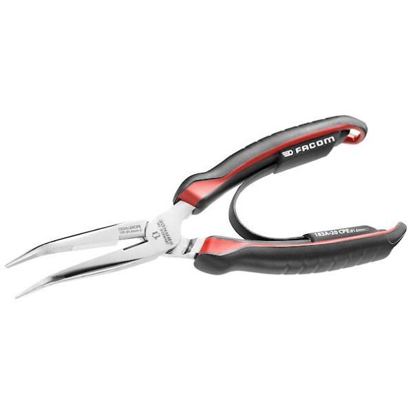 Pinces 1/2 rnd courts fin 200mm - FACOM 183A.20CPE