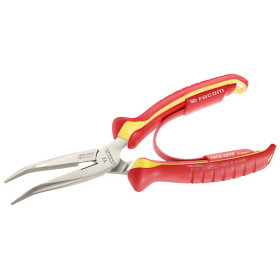 Pince demi-ronde coudee 1000v 20cm - FACOM 195A.20VE