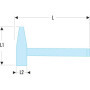 Marteau din composite 1000g - FACOM 205C.100