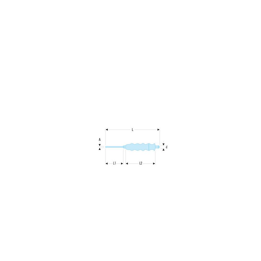 Facom 249.G2 Sheathed Punch 2mm - Professional Drift Punch For
