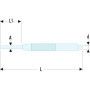 Chasse  goupille de precision 0,9mm - FACOM 251A.1