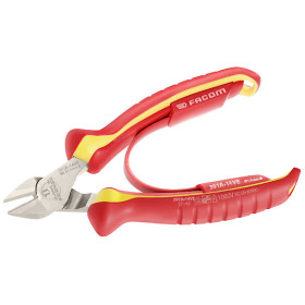 Pince coupante fine isolee 1000v 14cm - FACOM 391A.14VE