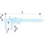 Pied a coulisse 200mm - FACOM 1320