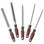 Jeu  5 limes md emmanch 200mm - FACOM LIM200EM.J5