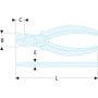 Sls pince coupante diagonale 160mm - FACOM 192.16CPESLS