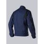 Veste de travail bleu nuit avec boutons dissimulés BP