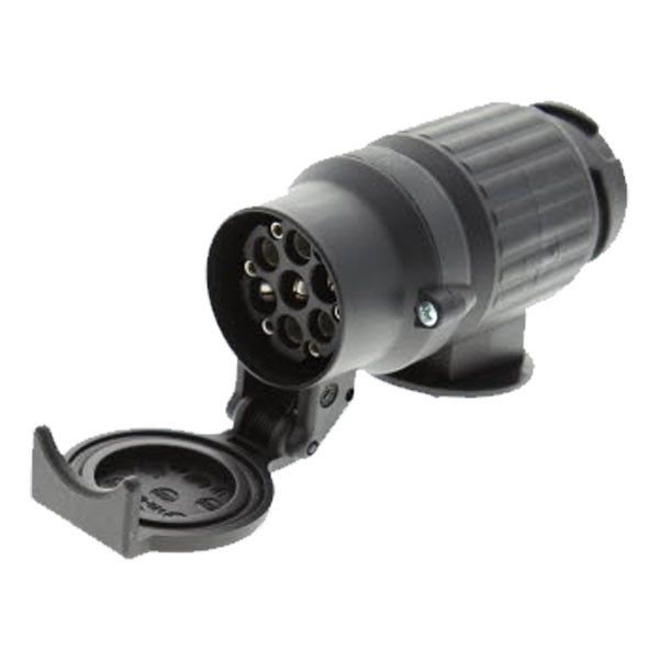 Adaptateur universel ISO 13/7 pôles compacts 12V