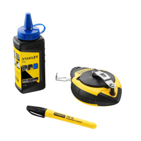 Cordeau traceur 30 m kit - Fatmax - STANLEY FATMAX 0-47-681