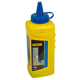 Poudre à tracer bleu - biberon 225 g - STANLEY 1-47-803