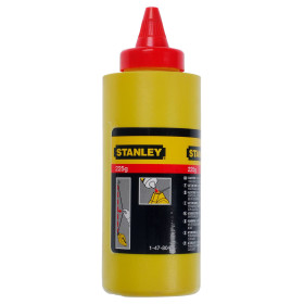 Poudre à tracer rouge - biberon 225 g - STANLEY 1-47-804