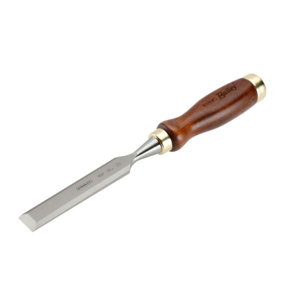 Ciseau à bois manche bois 22 mm - STANLEY 2-16-391