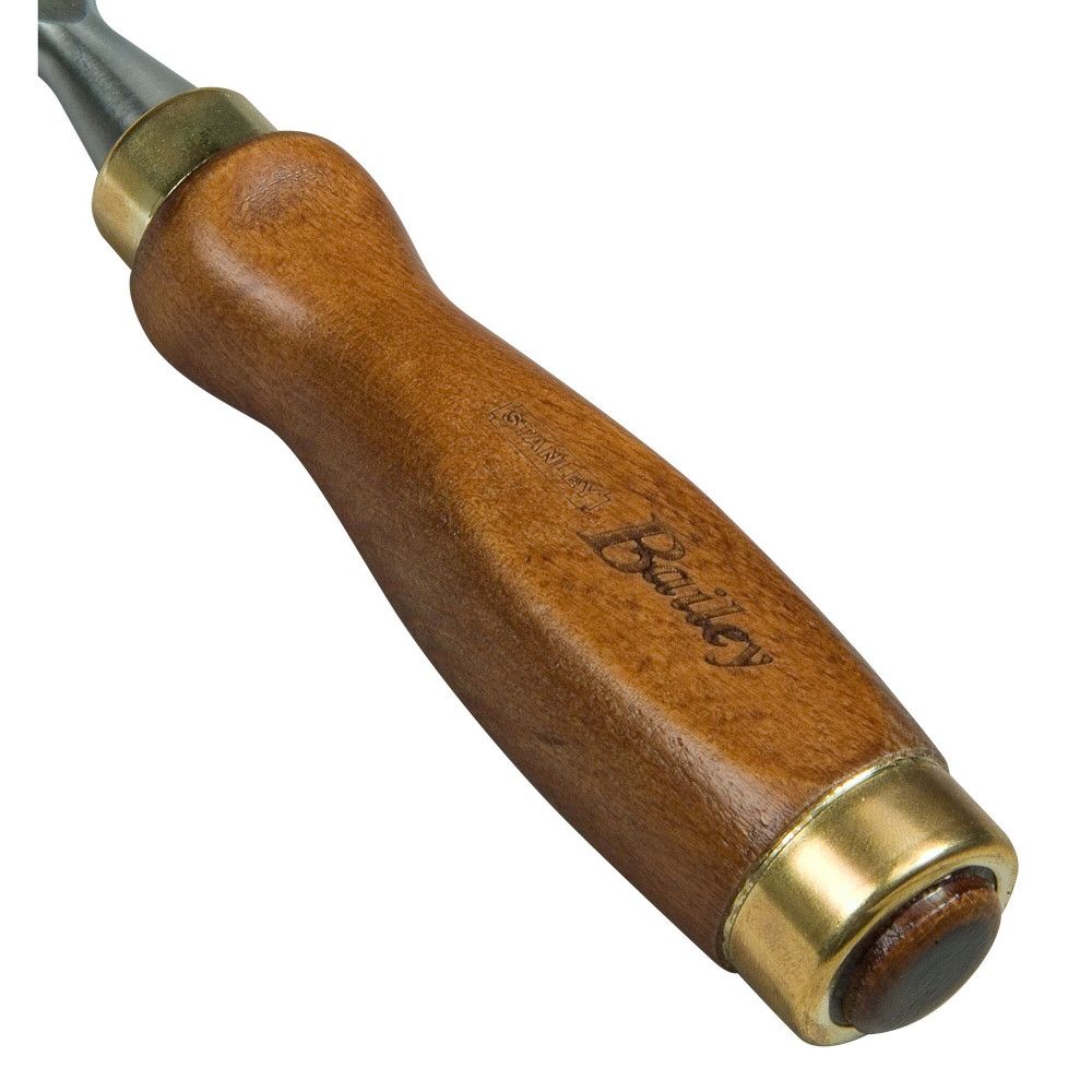Ciseau à Bois Stanley 25mm Avec Manche En Hêtre | Lame Acier Chromé - Pour Sculpture Et Travail Du Bois