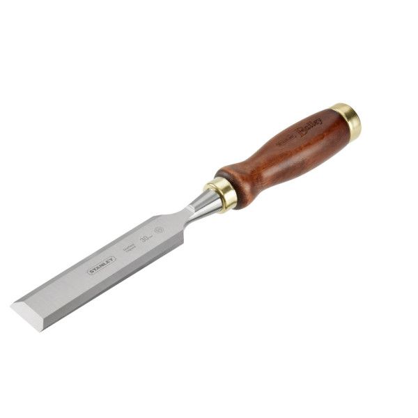 Ciseau à bois manche bois 30 mm - STANLEY 2-16-394
