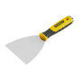 spatule de plâtrier lame acier inoxydable 100 mm  - STANLEY STHT0-05786