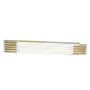 Mesure pliante 2 m x 17 mm bois blanc-jaune - STANLEY 0-35-458