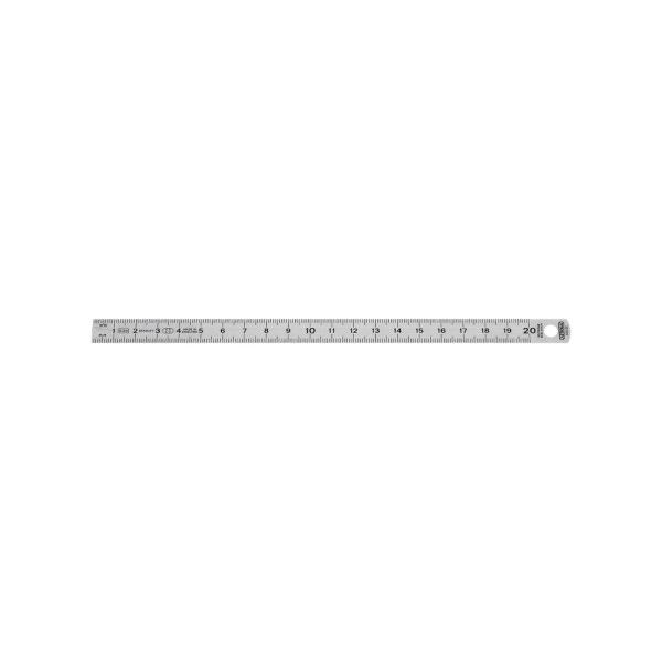 Réglet acier inoxydable flexible 20 cm x 13 mm - STANLEY 1-35-522