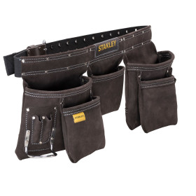 Porte-outils cuir double ceinture - STANLEY STST1-80113