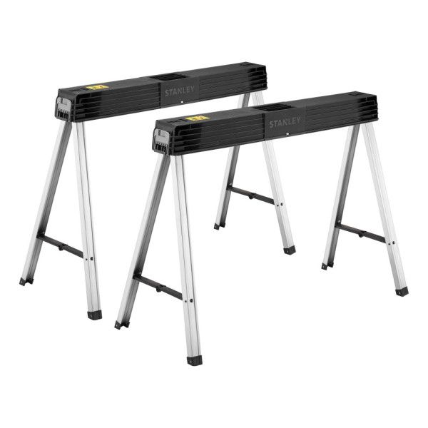 Tréteau pliable - lot de 2 pièces - STANLEY 1-97-475