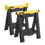 Tréteaux pliables télescopiques - lot de 2 pièces - STANLEY STST1-70559