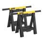 Tréteaux pliables télescopiques - lot de 2 pièces - STANLEY STST1-70559