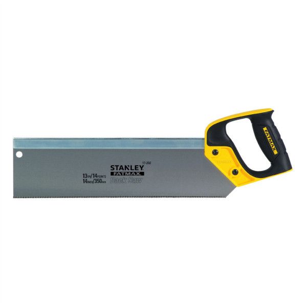 Scie à dos 350 mm - 13 dents/pouce - Fatmax - STANLEY FATMAX 2-17-202