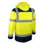Parka haute visibilité jaune et bleu Palerme