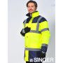Parka haute visibilité jaune et bleu Palerme