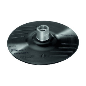 Plateau de ponçage caoutchouc à système auto-agrippant pour meuleuses angulaires, 125 mm D 125 mm