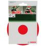 Plateau de ponçage caoutchouc à système auto-agrippant pour meuleuses angulaires, 125 mm D 125 mm