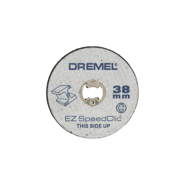 Dremel S456 Lot de 5 Disques EZ SpeedClic à Tronçonner/découper les Métaux 38mm avec Outils Rotatifs Dremel