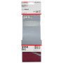 Bande abrasive X440, kit de 3 pièces 100 x 620 mm, 80, Pack de 3