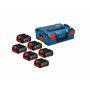 BATTERIE 6xGBA 18V 4,0Ah L-boxx