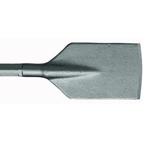 Couteau à asphalte à queue six pans 30 mm 450 x 125 mm, Couteau à asphalte
