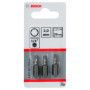 Embout de vissage qualité extra-dure HEX 2, 25 mm, Entraînement ISO 1173 C6.3, queue six-pans mâle 1/4"