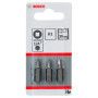 Embout de vissage qualité extra-dure R1, 25 mm, Entraînement ISO 1173 C6.3, queue six-pans mâle 1/4"