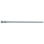 Embout de vissage qualité extra-dure T30, 152 mm, Entraînement ISO 1173 E6.3, queue six-pans mâle 1/4"